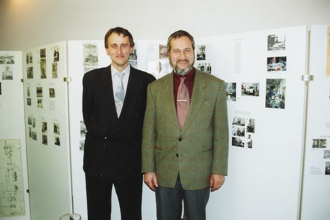 Arndt und Rolf Leibelt beim Jubiläum